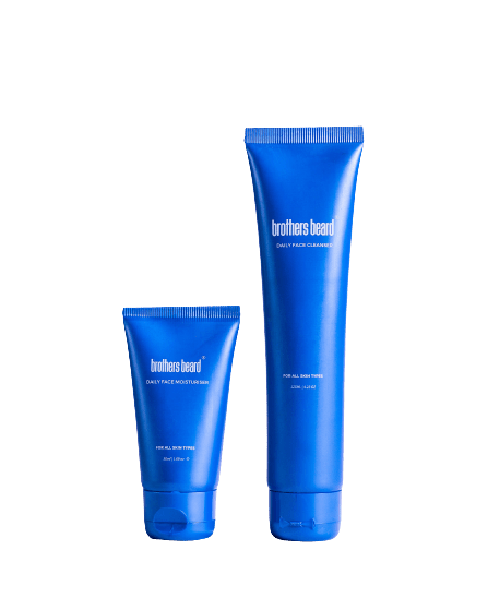 BROTHERS BEARD Facial Cleanser & Moisturiser Combo