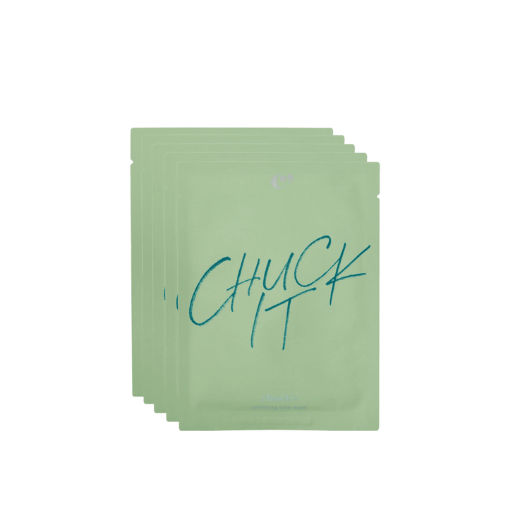 CHUCK's Chuck It Purifying Kale Mask – Detoxifying Sheet Mask