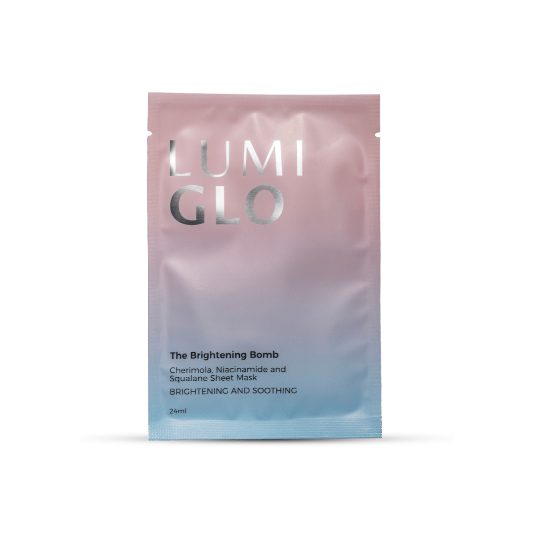 LUMI GLO The Brightening Bomb Sheet Mask