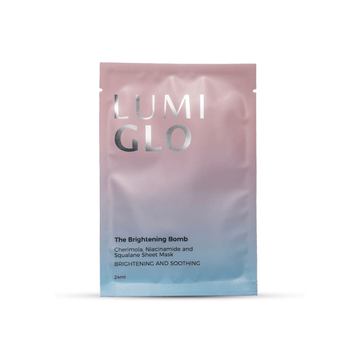 LUMI GLO The Brightening Bomb Sheet Mask