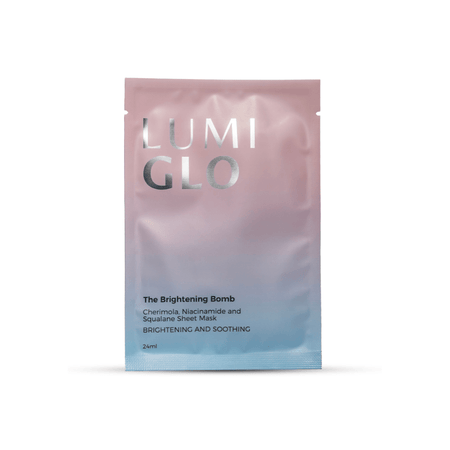 LUMI GLO The Brightening Bomb Sheet Mask