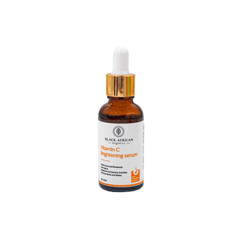 BLACK AFRICAN ORGANICS Vitamin C & Hyaluronic Acid Brightening Face Serum 30ml