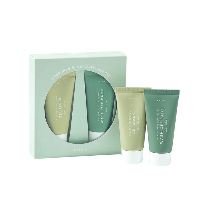 AXIS-Y Mask Now Glow Later Duo Set