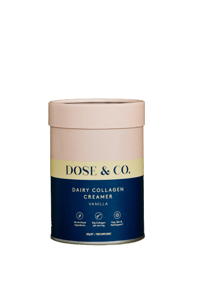 Dose & Co Dairy Collagen Creamer - Vanilla