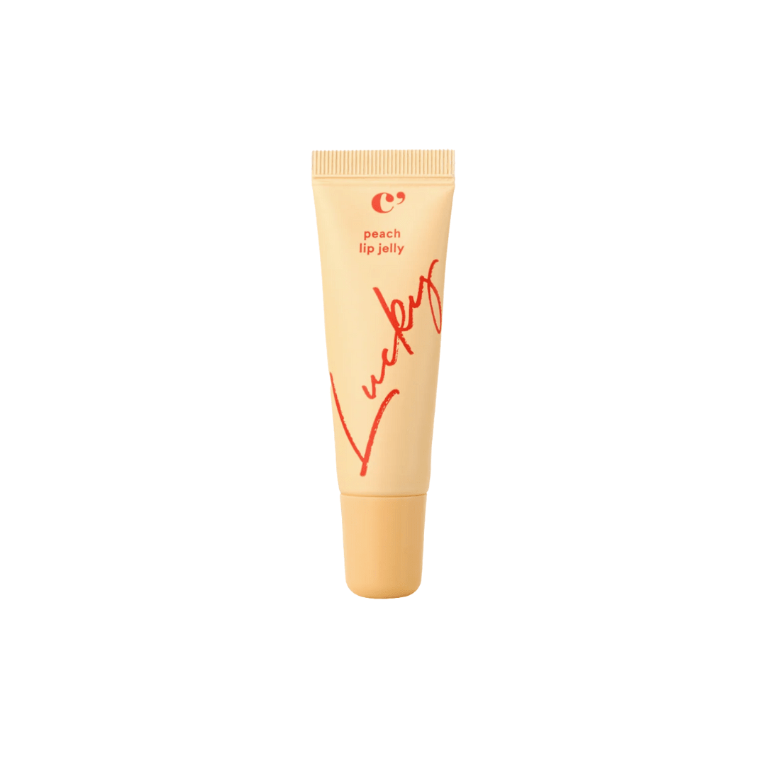 CHUCK's Lucky Lip Jelly Peach – Hydrating Tinted Lip Gloss