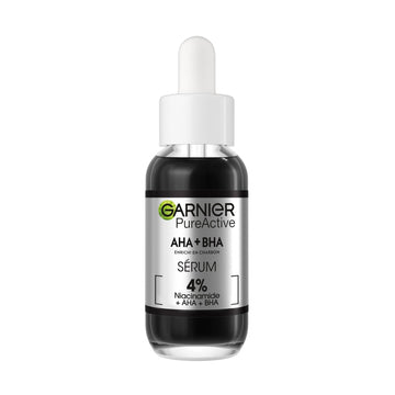 GARNIER Pure Active AHA BHA Charcoal Serum