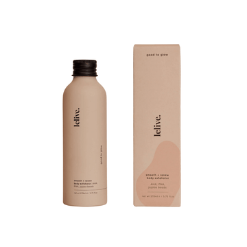 LELIVE Good to Glow Smooth + Renew Body Exfoliator