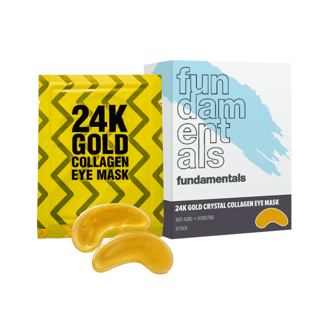 FUNDAMENTALS 24K Gold Crystal Collagen Eye Mask