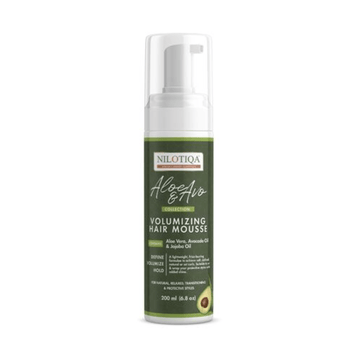 NILOTIQA Aloe and Avo Volumizing Mousse
