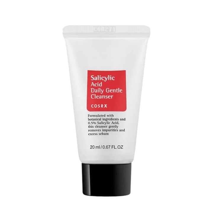 COSRX Salicylic Acid Daily Gentle Cleanser Mini 20 ml – Exfoliating Face Wash