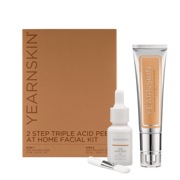 YEARN SKIN 2 Step Triple Acid Peel at Home Facial Kit