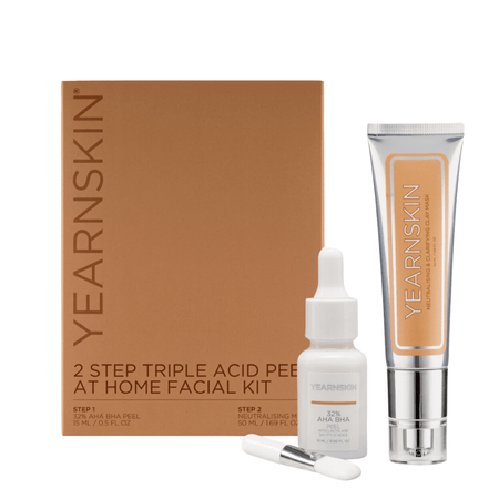YEARN SKIN 2 Step Triple Acid Peel at Home Facial Kit