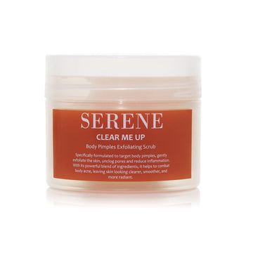 SERENE Clear Me Up Scrub – Exfoliating Body Polish