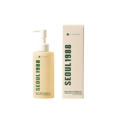 K-SECRET SEOUL 1988 Cleansing Oil : Pine Cica 1% + Probiotics