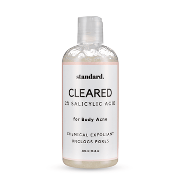 STANDARD. Cleared- 2% Salicylic Acid Body Wash