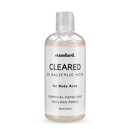STANDARD. Cleared- 2% Salicylic Acid Body Wash