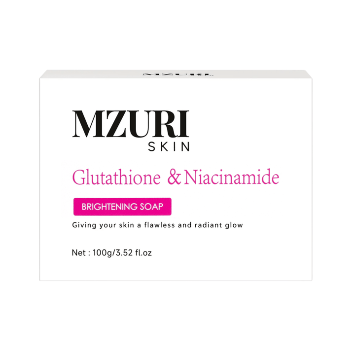 MZURI SKIN Brightening Soap Bar - Niacinamide & Glutathione