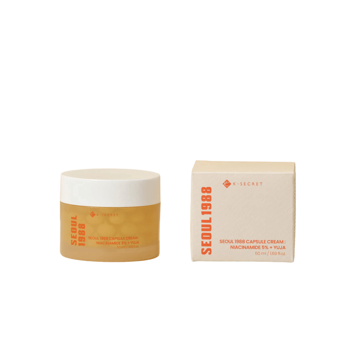 K-SECRET SEOUL 1988 Capsule Cream : Niacinamide 5% + Yuja