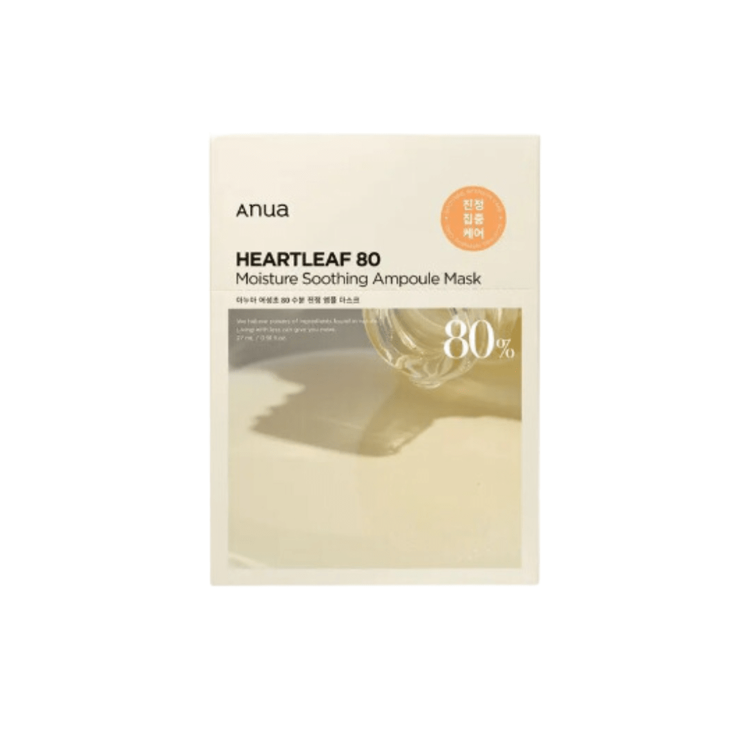 ANUA Heartleaf 80 Moisture Soothing Ampoule Mask