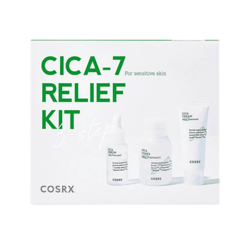 COSRX CICA-7 RELIEF KIT- 3 step