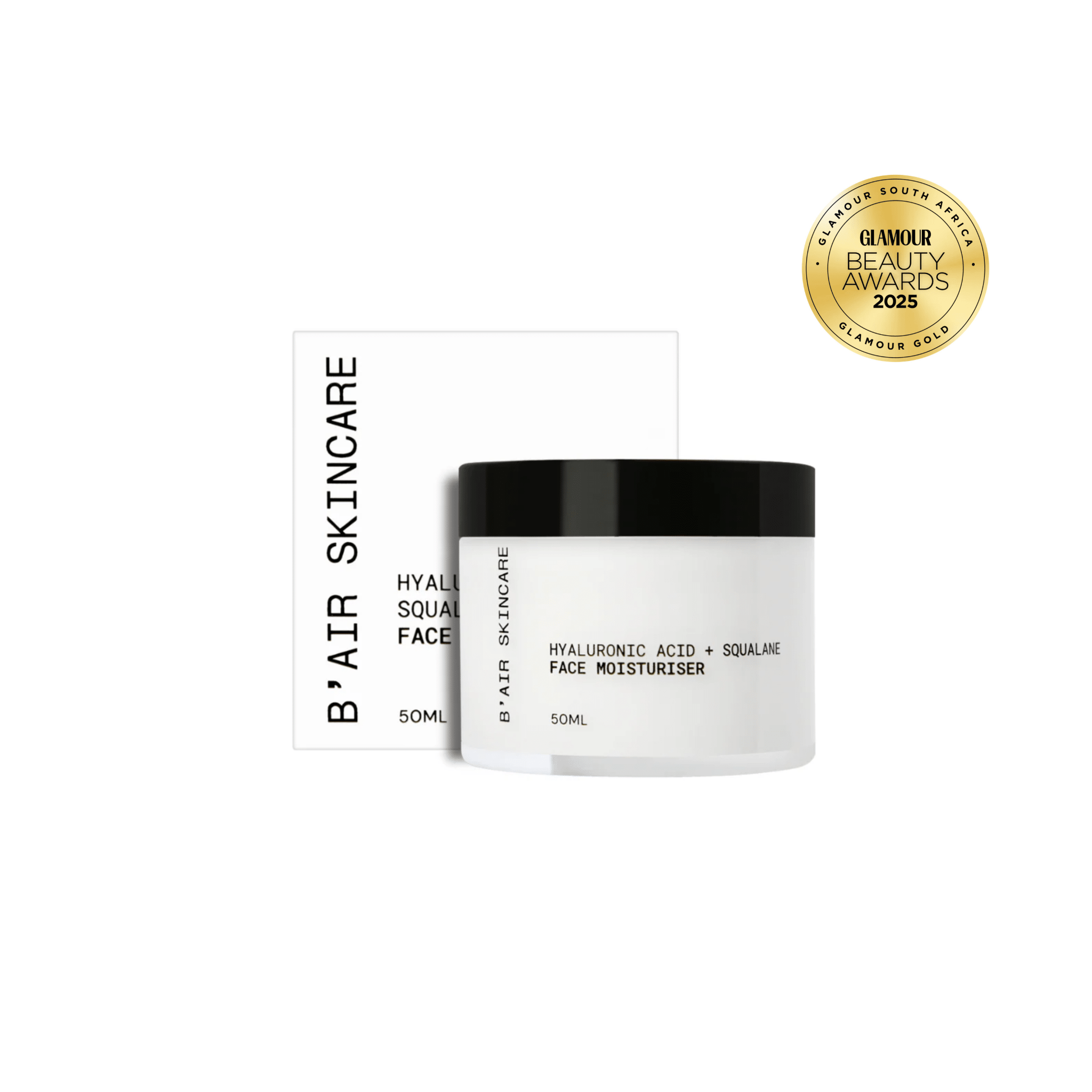 B’AiR SKINCARE Hyaluronic Acid & Squalane Moisturiser