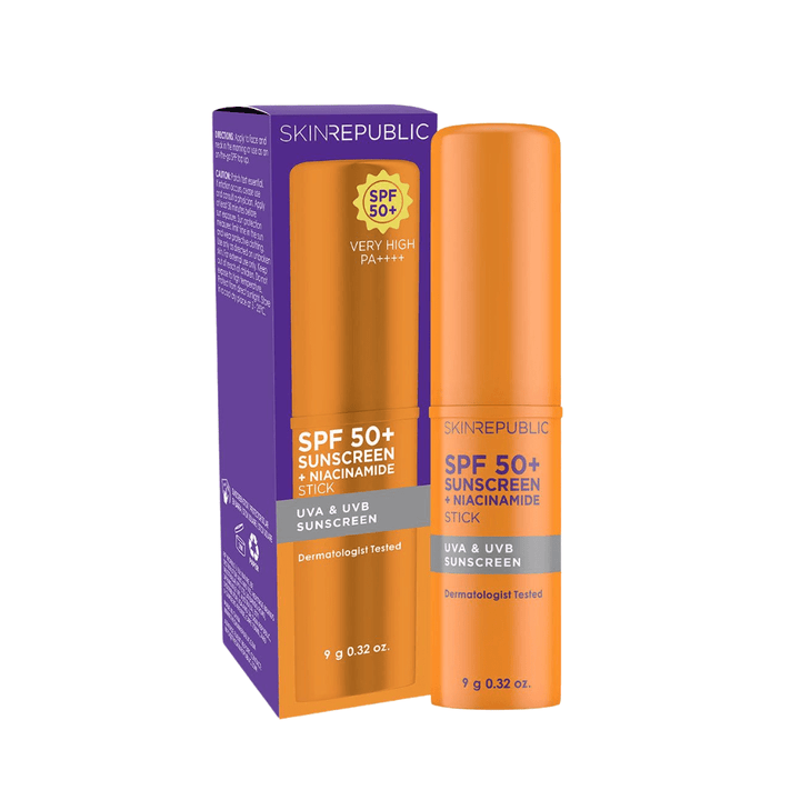 SKIN REPUBLIC SPF 50+ Sunscreen + Niacinamide 5% Stick