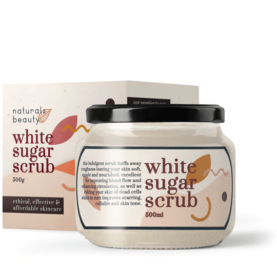 NATURALS BEAUTY White Sugar Scrub