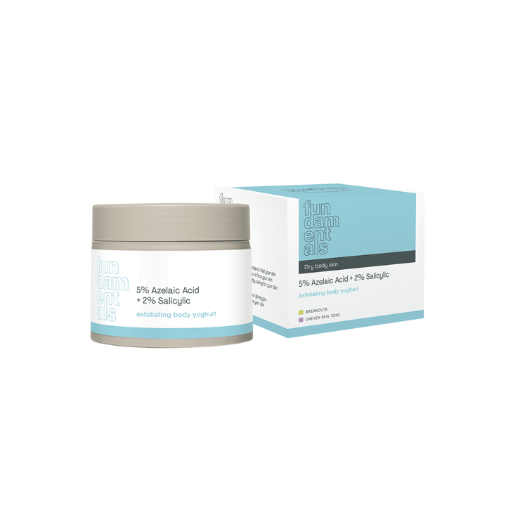 FUNDAMENTALS 5% Azelaic Acid + 2% Salicylic Acid – Exfoliating Body Yoghurt