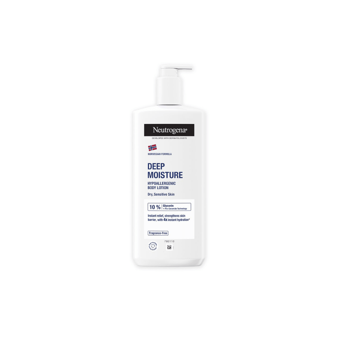 NEUTROGENA Norwegian Formula Deep Moisture Hypoallergenic Body Lotion