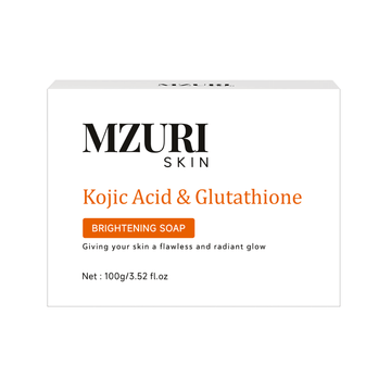 MZURI SKIN Brightening Soap Bar - Kojic Acid & Glutathione