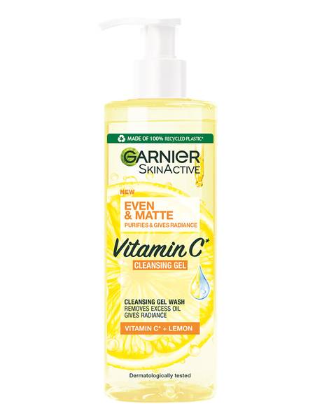 GARNIER Even & Matte Vitamin C Gel Wash