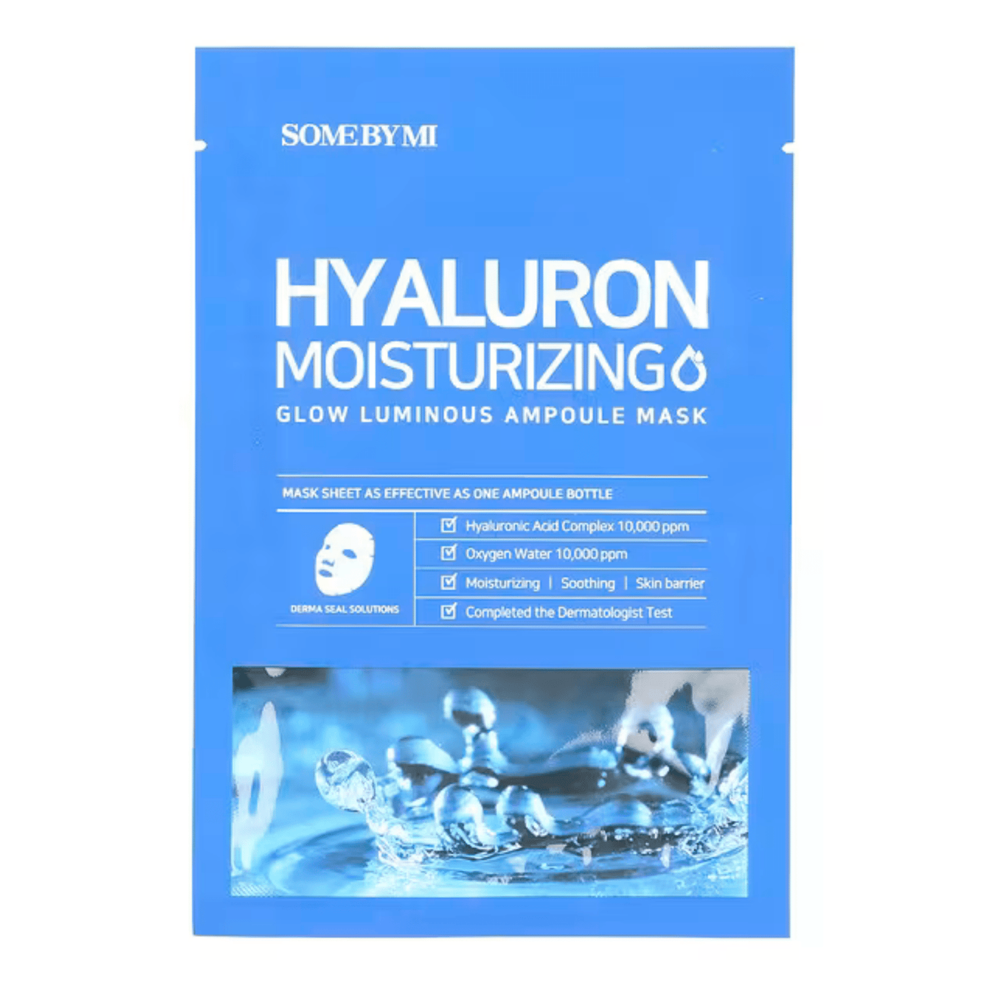 SOME BY MI Hyaluron Moisturizing, Glow Luminous Ampoule Beauty Mask