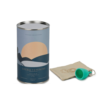 SHEBA FEMININE Oshun Blue Menstrual Cup