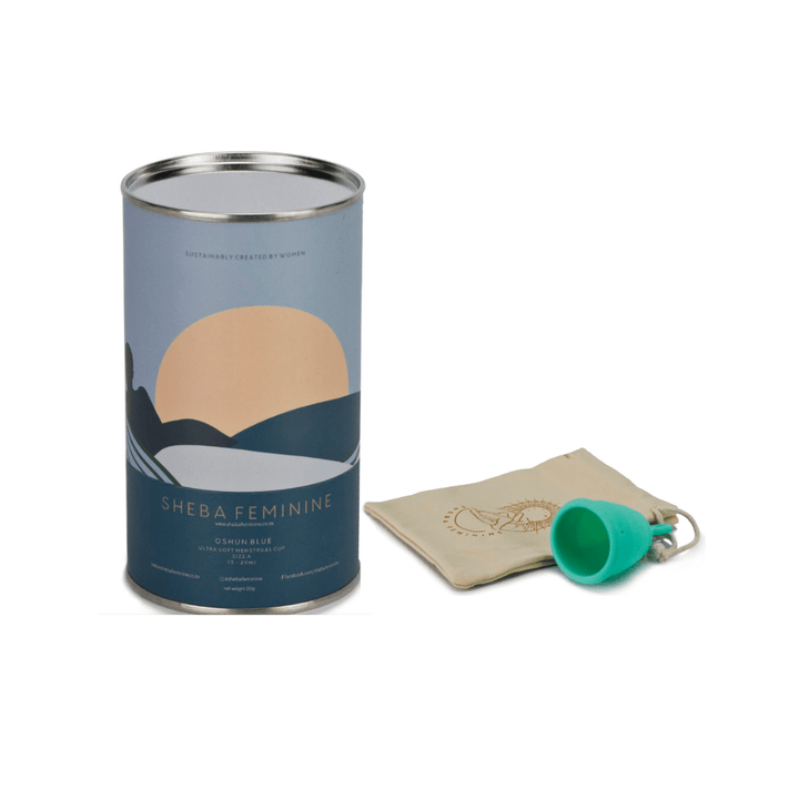 SHEBA FEMININE Oshun Blue Menstrual Cup