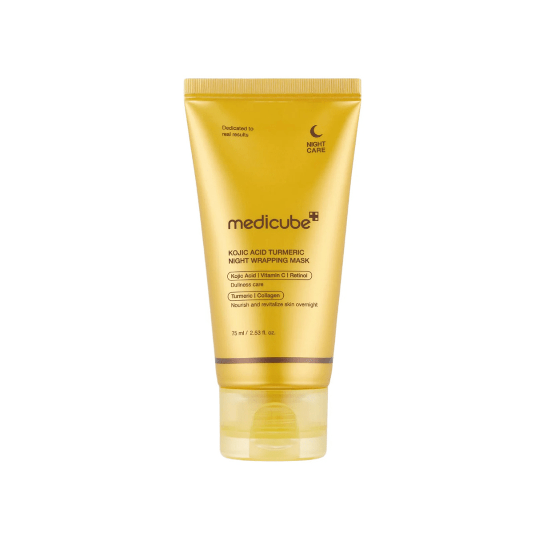 MEDICUBE Kojic Acid Turmeric Night Wrapping Mask
