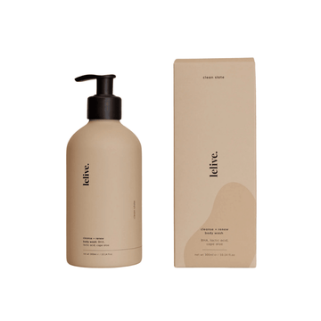 LELIVE Clean Slate Cleanse + Renew Body Wash