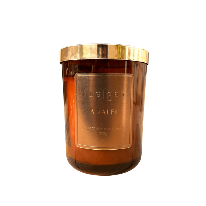 HUEGAH Pure Soy Wax Candle- Amalfi