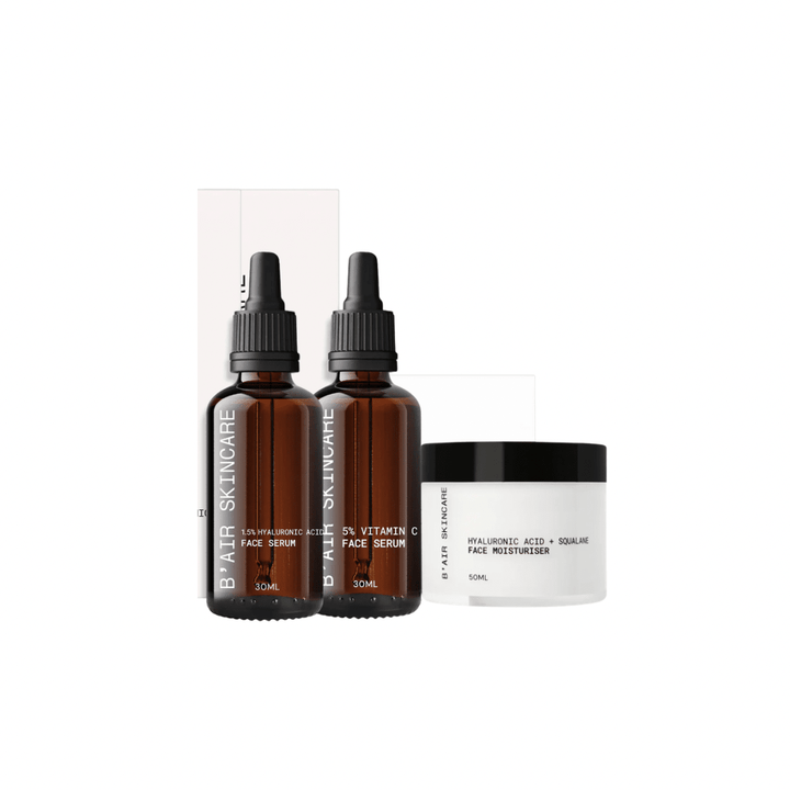 B'AIR SKINCARE Essential Hydration + Glow Combo