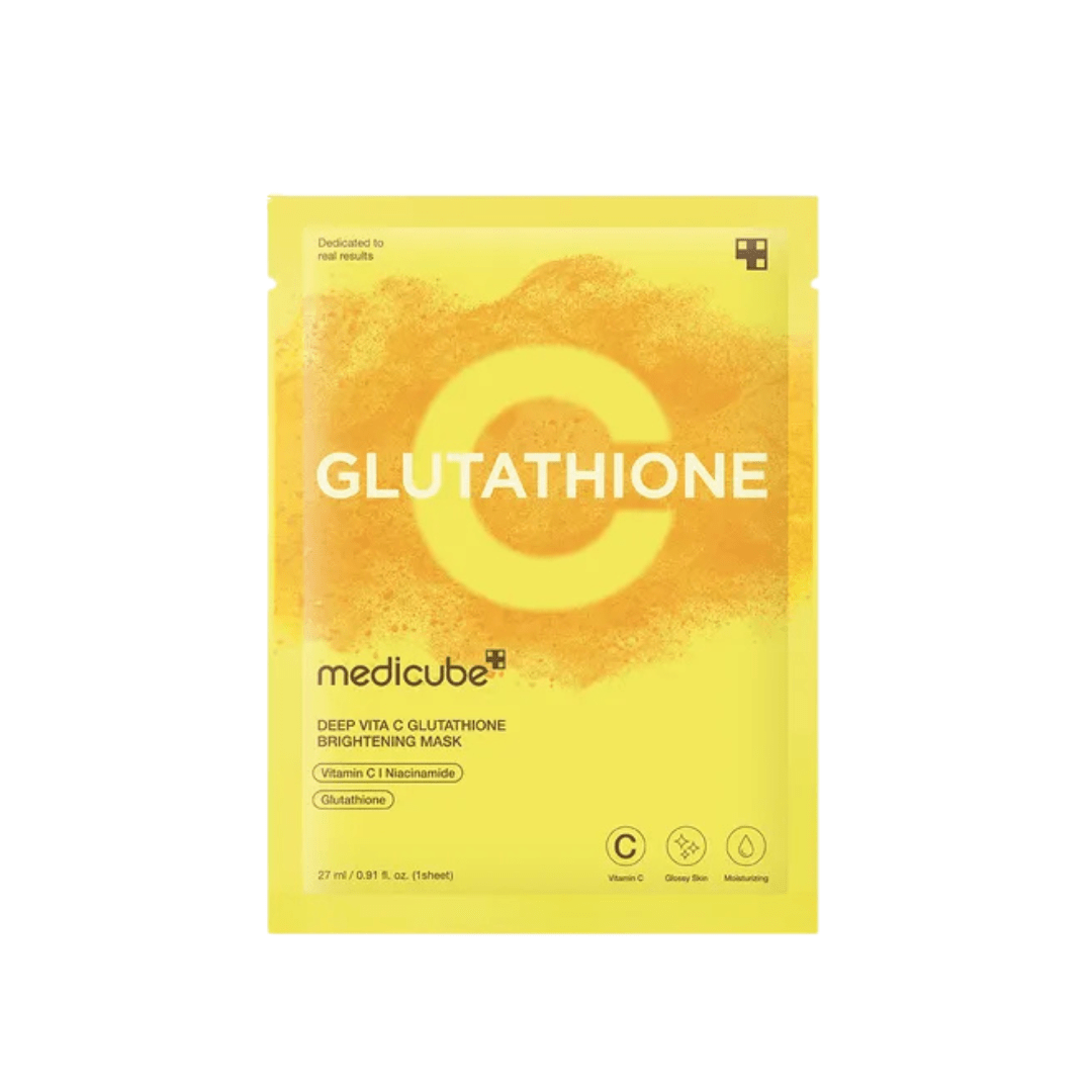 MEDICUBE Deep Vita C Glutathione Brightening Mask