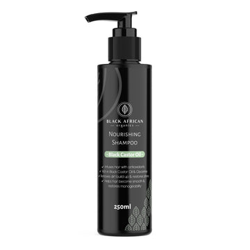 BLACK AFRICAN ORGANICS Black Castor Oil + Baicapil Nourishing Shampoo