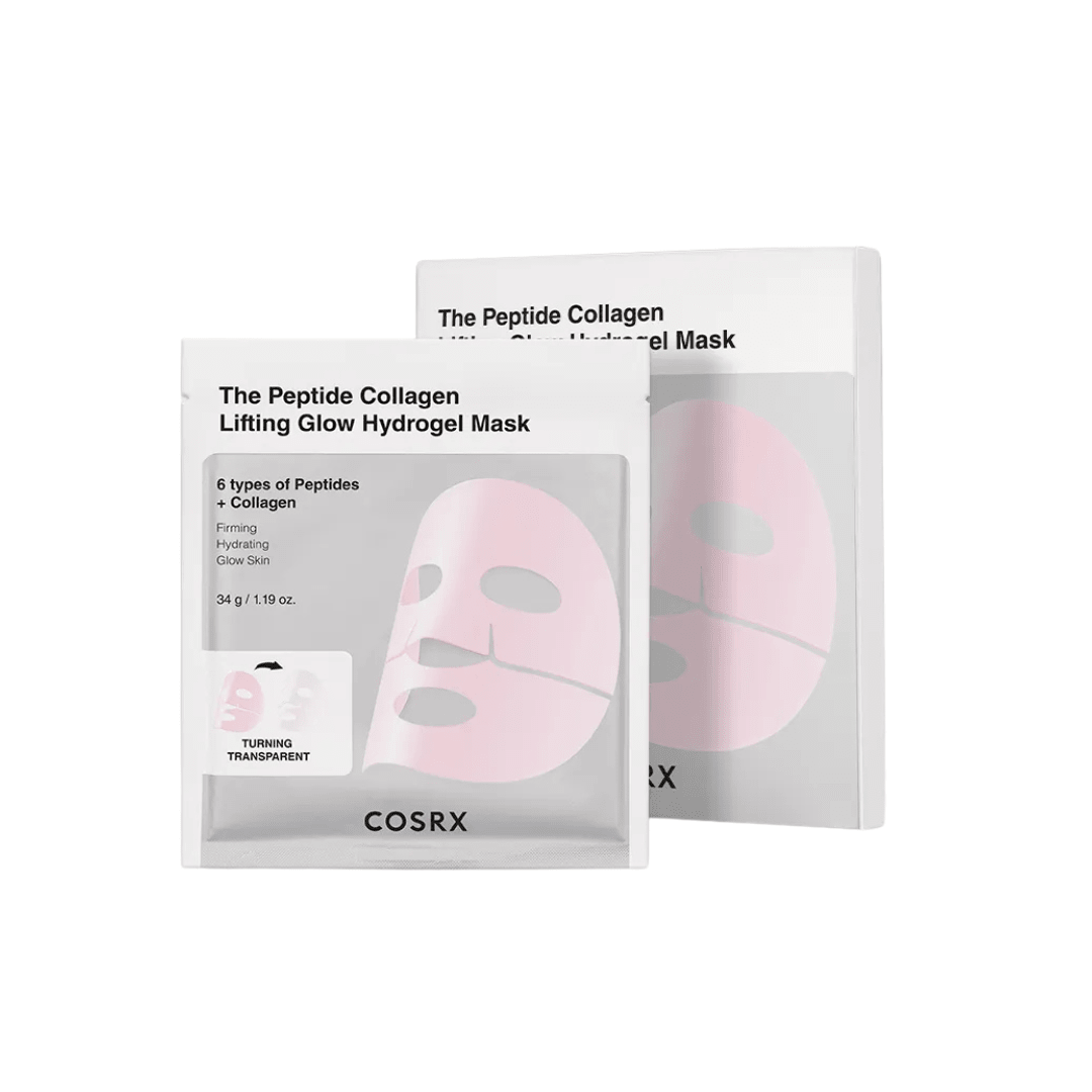 COSRX The Peptide Collagen Lifting Glow Hydrogel Mask – Firming & Radiance Boost