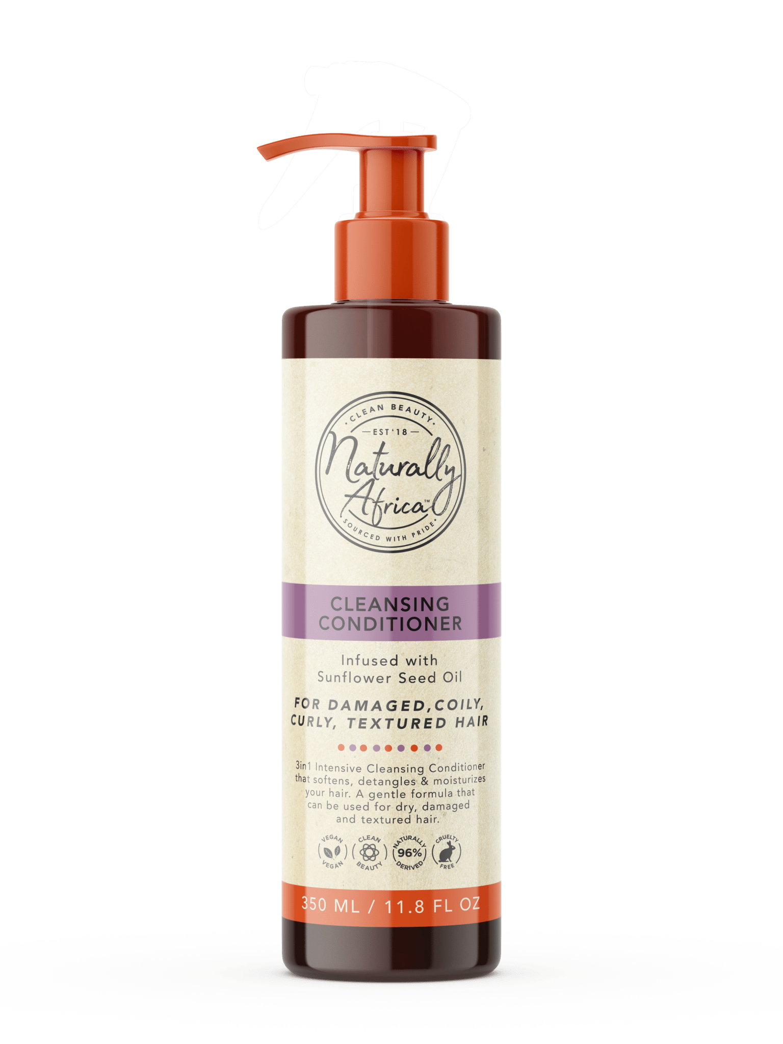 NATURALLY AFRICA Sunflower Seed Oil Cleansing Conditioner