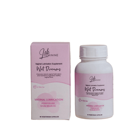 LELE FEMININE Wet Dreams Vaginal Lubrication Supplement – Personal Lubricant