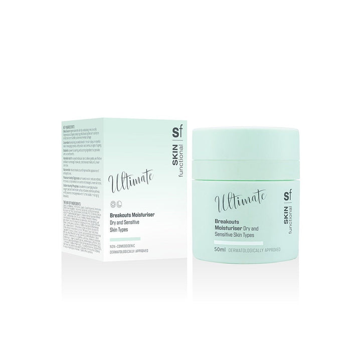 SKIN FUNCTIONAL Ultimate Breakouts Moisturiser Dry, Sensitive Skin