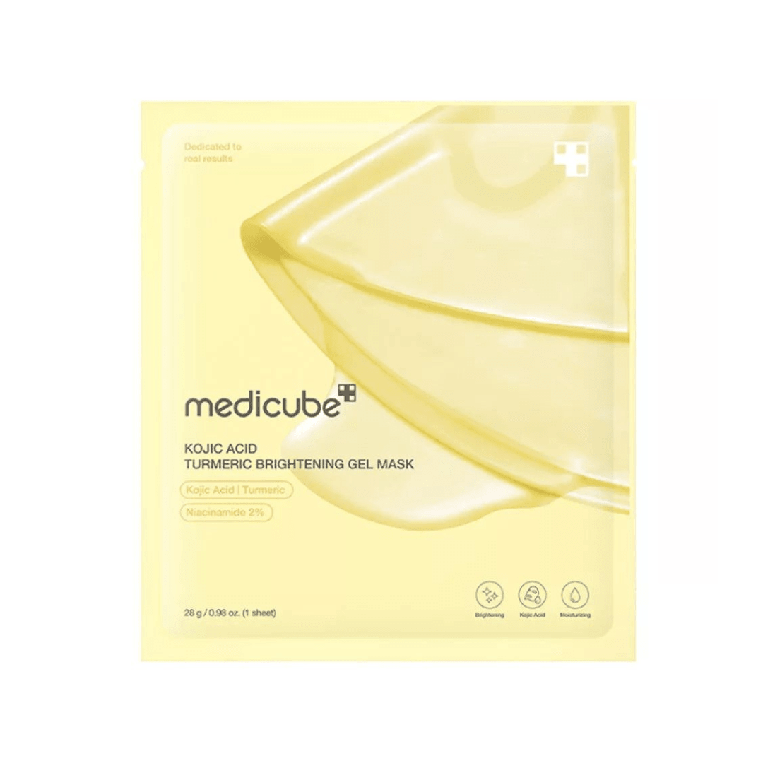 MEDICUBE Kojic Acid Turmeric Brightening Gel Mask
