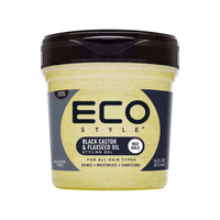 Eco Style Black Castor and Flaxseed Oil Styling Gel