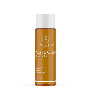 BLACK AFRICAN ORGANICS Moroccan Argan & Rosehip Organic Tissue Oil