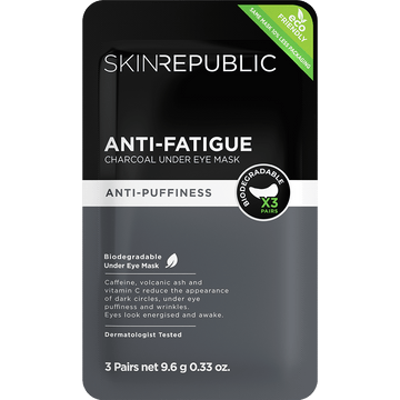 SKIN REPUBLIC Anti-Fatigue Charcoal Under Eye Patch for Men