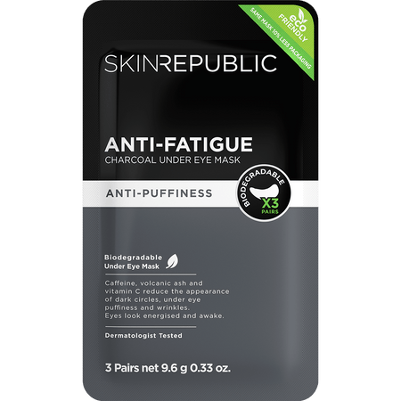 SKIN REPUBLIC Anti-Fatigue Charcoal Under Eye Patch for Men